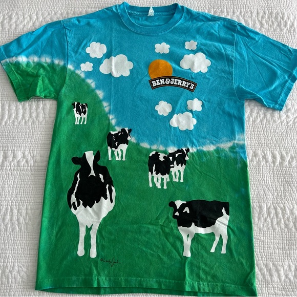 Other - RARE Ben & Jerry’s Tie Dye T-Shirt